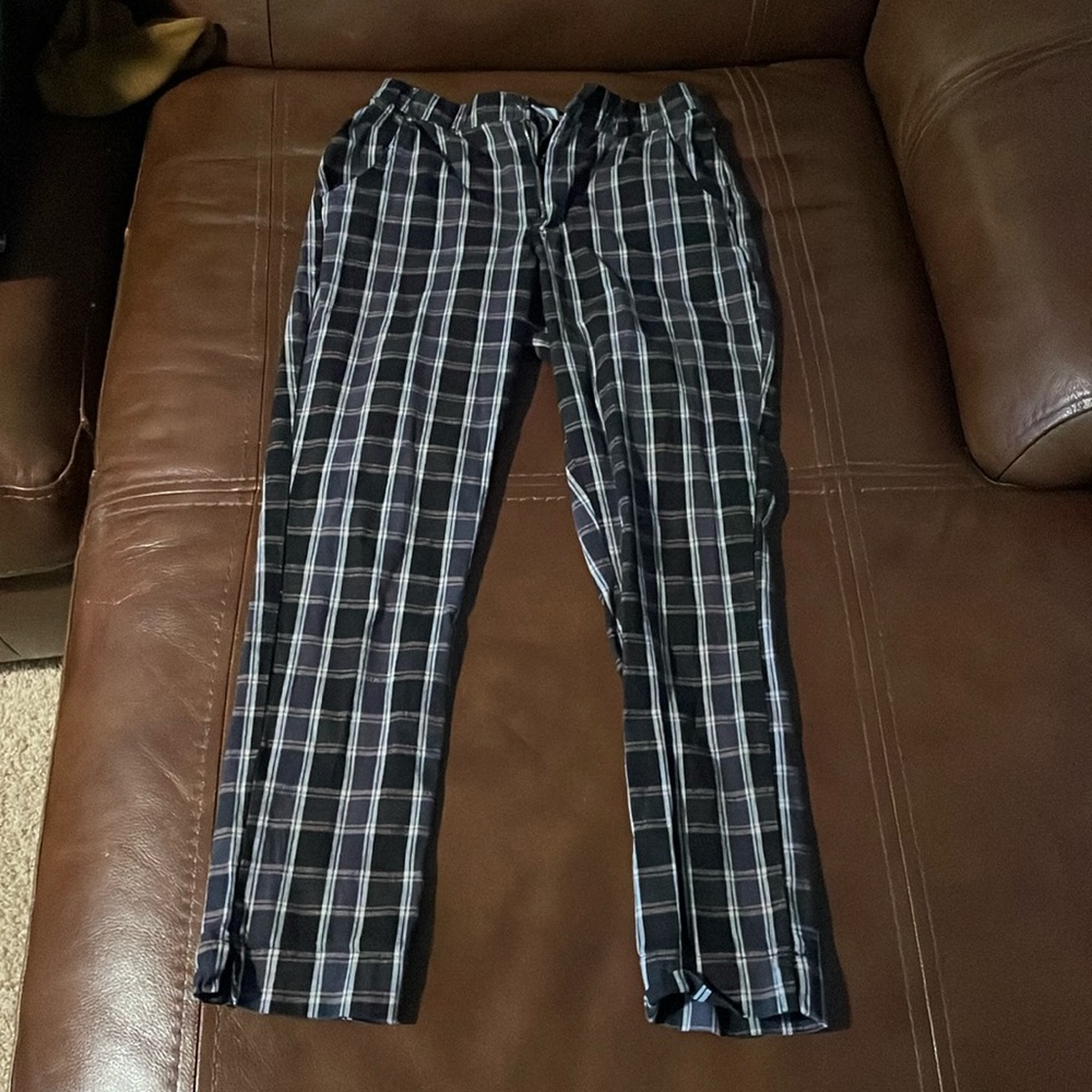 Plaid Formal Pants
